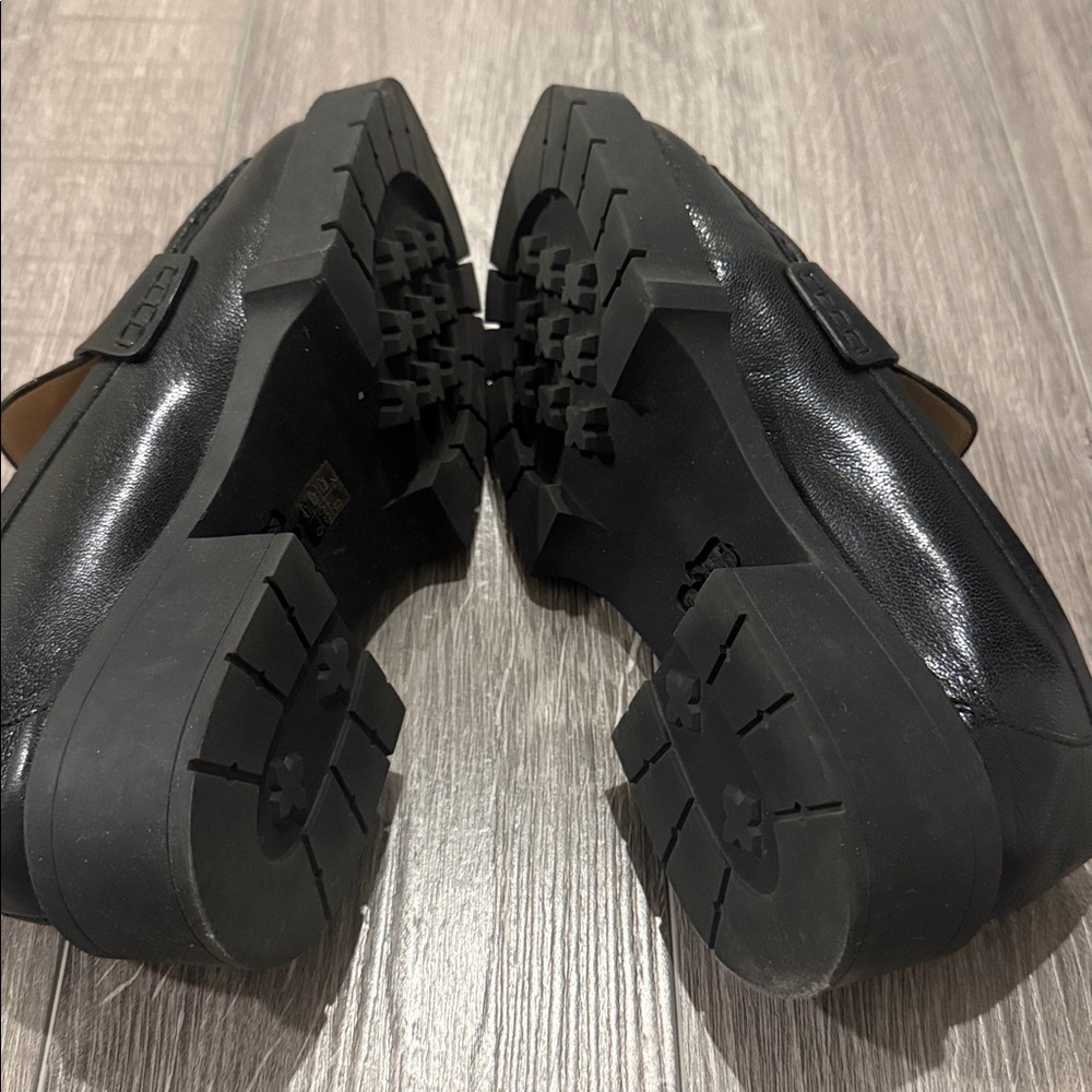 Coach Leah  Loafers Black Size 6.5 - Picture 5 of 8